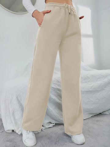 Teen Solid Drawstring Jogger Pant